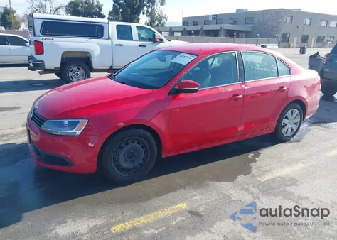 2012 Volkswagen Jetta 2.5L Se из США, поврежденный, VIN 3VWDP7AJ9CM465338